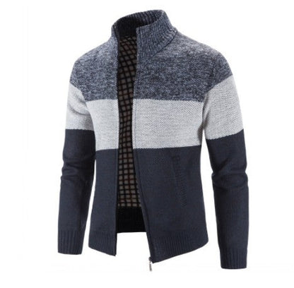 Herren Strickjacke Modern Geschmeidig