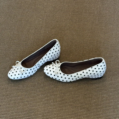 Damen Ballerinas Klassisch Komfortabel Softsohle Schuhe