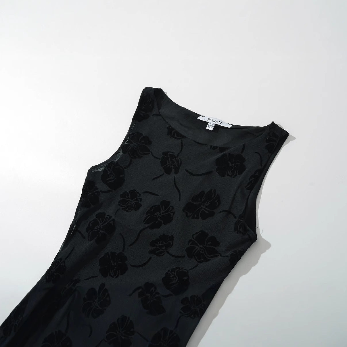 Damen Maxikleid Floral Luxus Design Elegant Lang