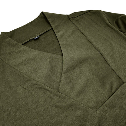 Herren Longsleeve V-Ausschnitt Modern Berlin Style