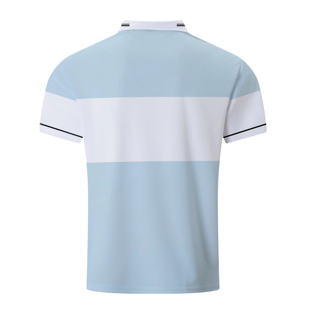 Herren Poloshirt Streifen Modern Baumwolle Berlin