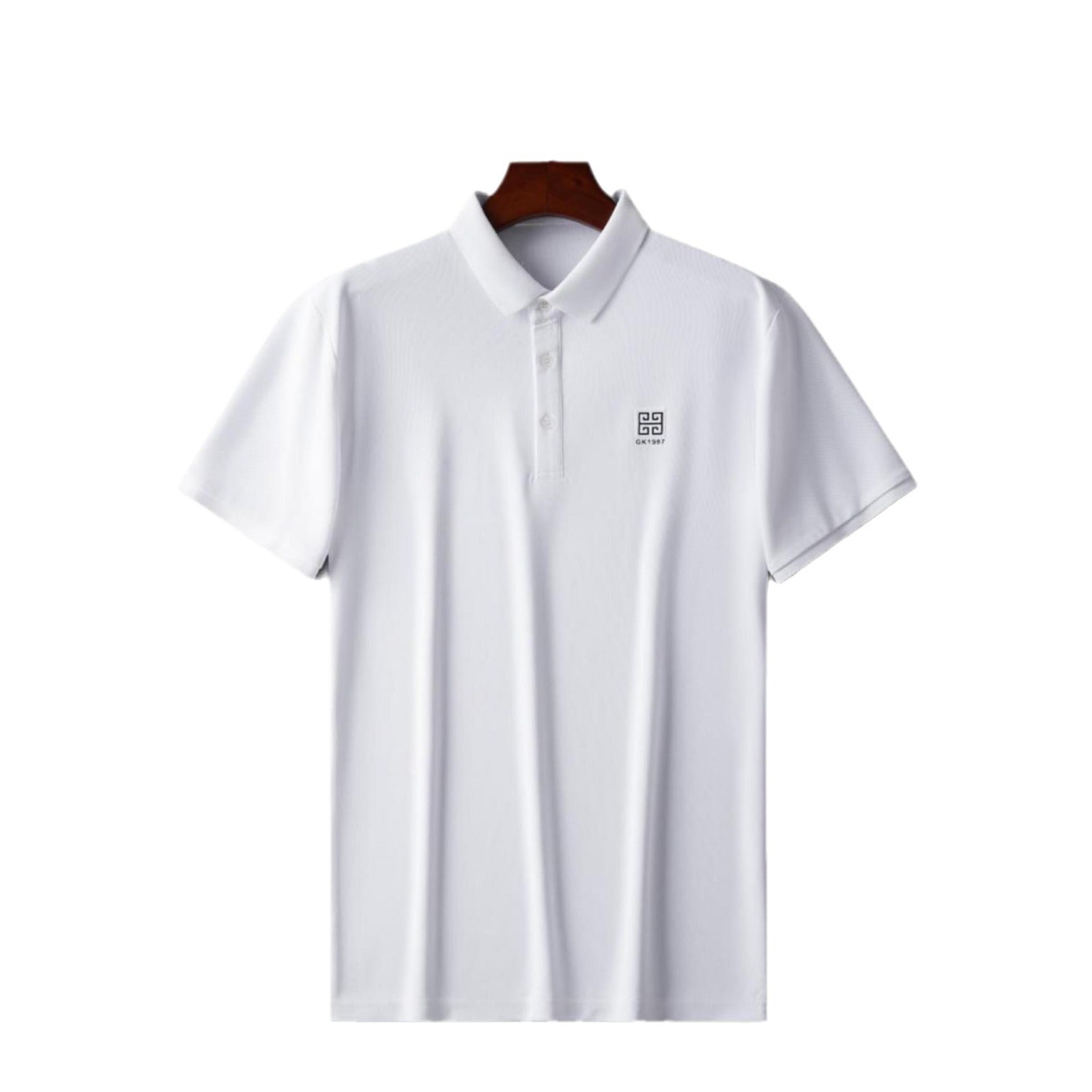 Herren Poloshirt Klassisch Elegantes Piqué-Shirt - BerlinGlamour