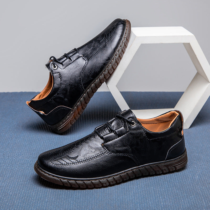 Damen Echtlederschuhe Bequem Elegant schwarz