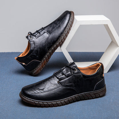Damen Echtlederschuhe Bequem Elegant schwarz