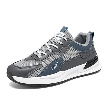 Damen Sneaker Atmungsaktiv Mesh Modisch Schwarz