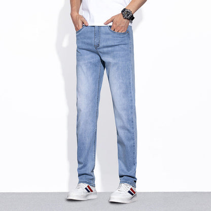 Herren Jeans Slim Fit Elastisch Berlin Style