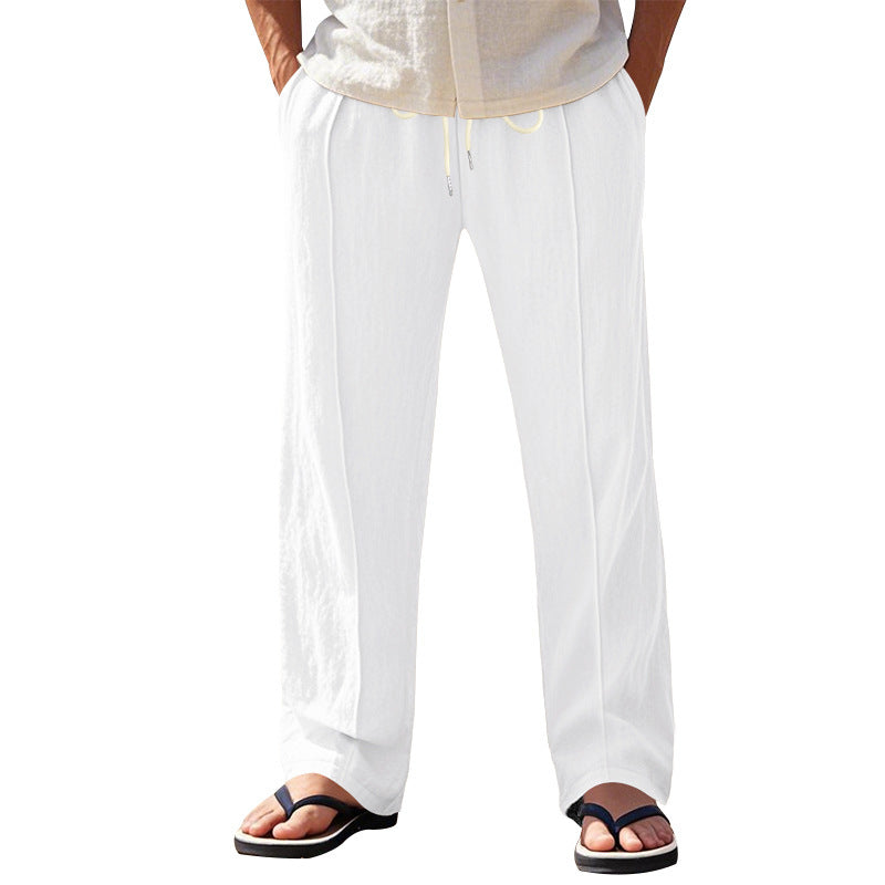 Lässige Herren Strandhose Sommer Leicht