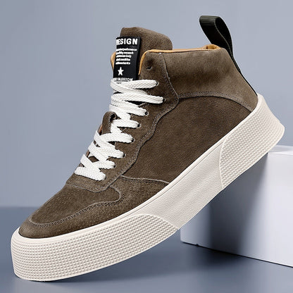 Damen Sneaker High-Top Sportlich Komfortabel Laufschuhe