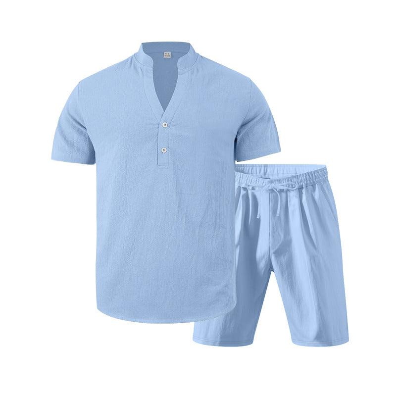 Herren Freizeitanzug Atmungsaktiv Baumwolle Elegant