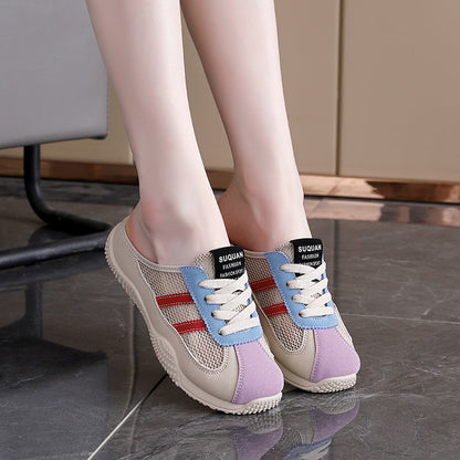 Damen Sneaker Freizeitschuhe Atmungsaktiv Rutschfest