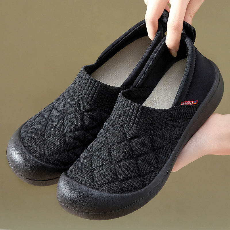Damen Clogs Bequem Slip-On Elastisch Komfort Schuhe