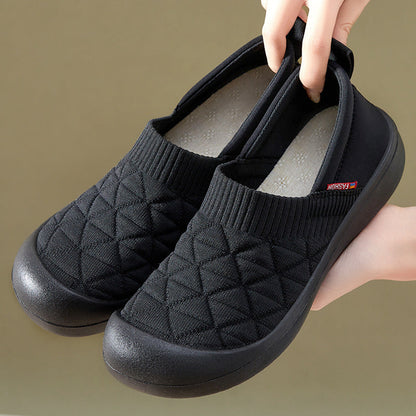 Damen Clogs Bequem Slip-On Elastisch Komfort Schuhe