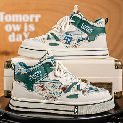 Damen Sport-Sneaker High-Top atmungsaktiv mit Dämpfung