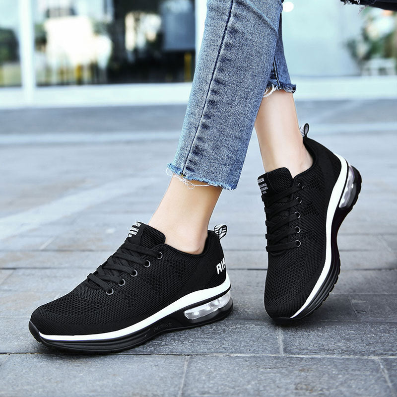 Damen Sneaker Luftig Atmungsaktiv Mesh Leicht - BerlinGlamour