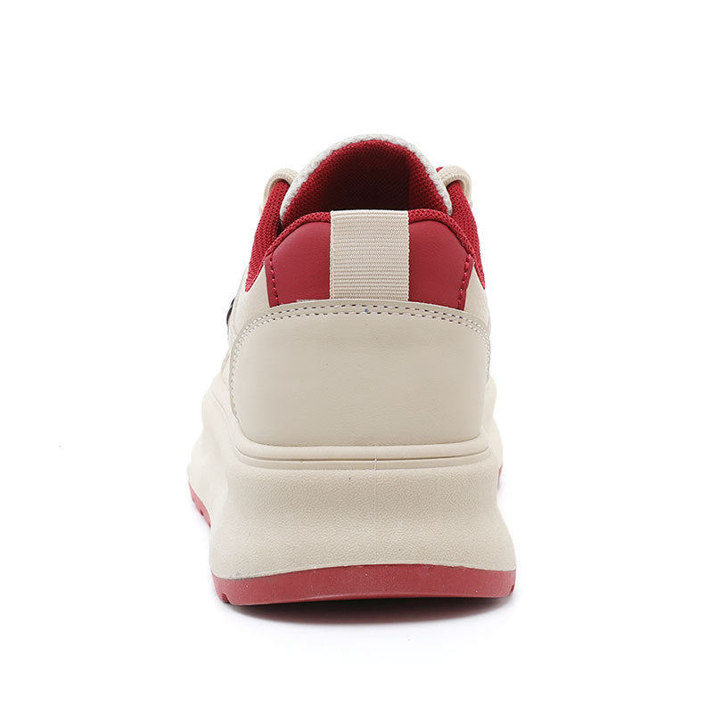 Damen Sneaker mit Herz-Applikationen und Weicher Laufsohle
