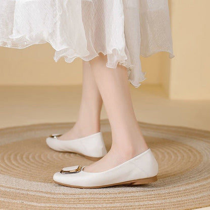 Damen Ballerinas Elegant mit Schmuckdetail Glitzer