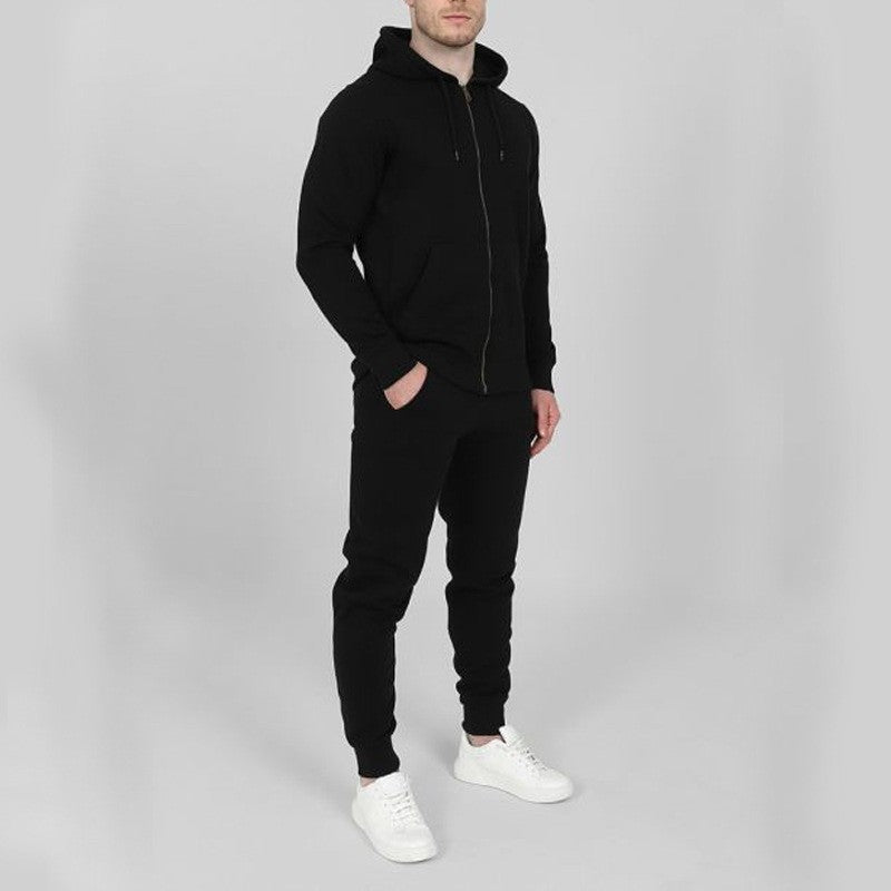 Herren Sportanzug Kapuzenjacke Elastisch Modern