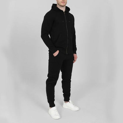 Herren Sportanzug Kapuzenjacke Elastisch Modern