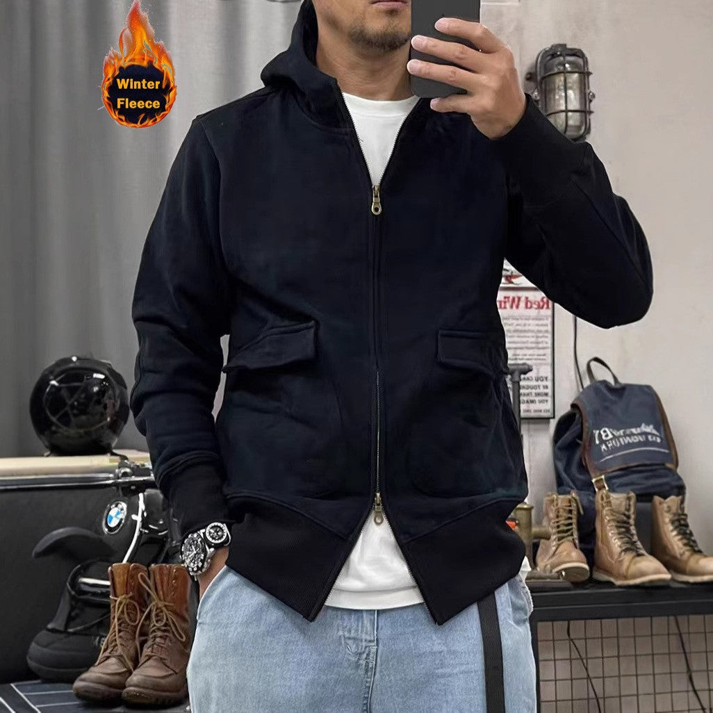 Wasserabweisende Herren Fleecejacke Winddicht Warm