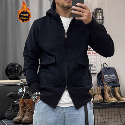 Wasserabweisende Herren Fleecejacke Winddicht Warm