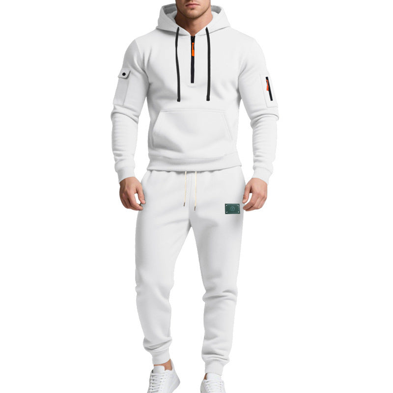 Herren Jogginganzug Set Modern Hoodie Sportlich