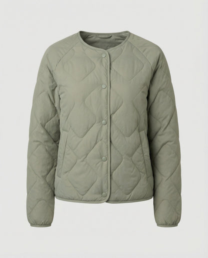 Kurze Damen Daunenjacke Warm Modisch Steppjacke Winter