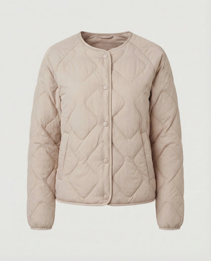 Kurze Damen Daunenjacke Warm Modisch Steppjacke Winter