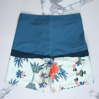 Herren Boardshorts Farbverlauf Surfbadeshorts Komfort