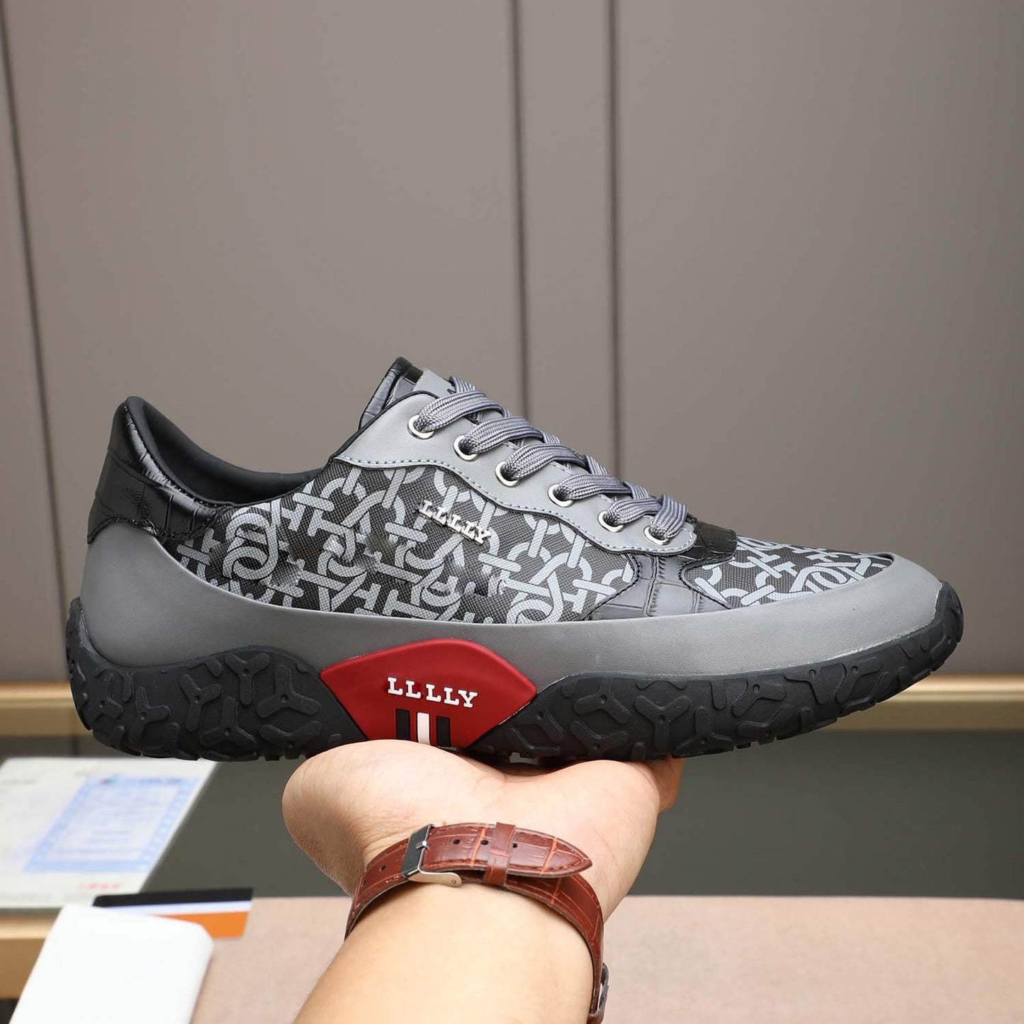Herren Sneaker Trendig Griffige Sohle Sportschuhe