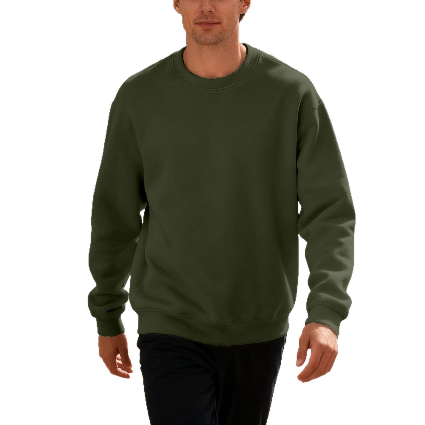 Bequemes Herren Sweatshirt Relaxed Fit Elastisch