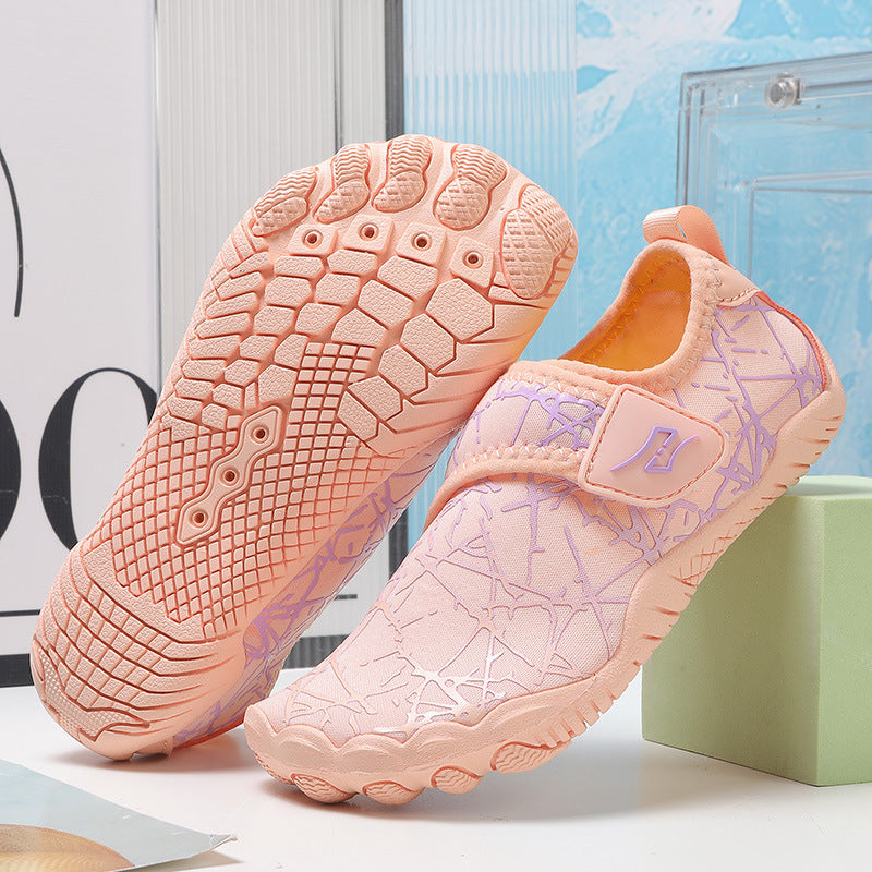Damen Wasserschuhe Flexibel Sportlich Schwarz