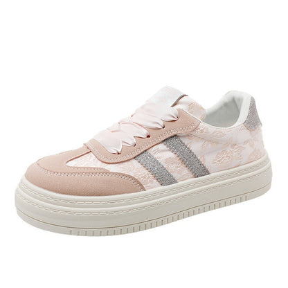 Damen Sneaker Modisch Komfortabel Trendy