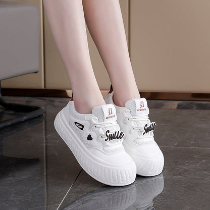 Damen Sneaker Elastisch Klettverschluss Strukturiert Modern