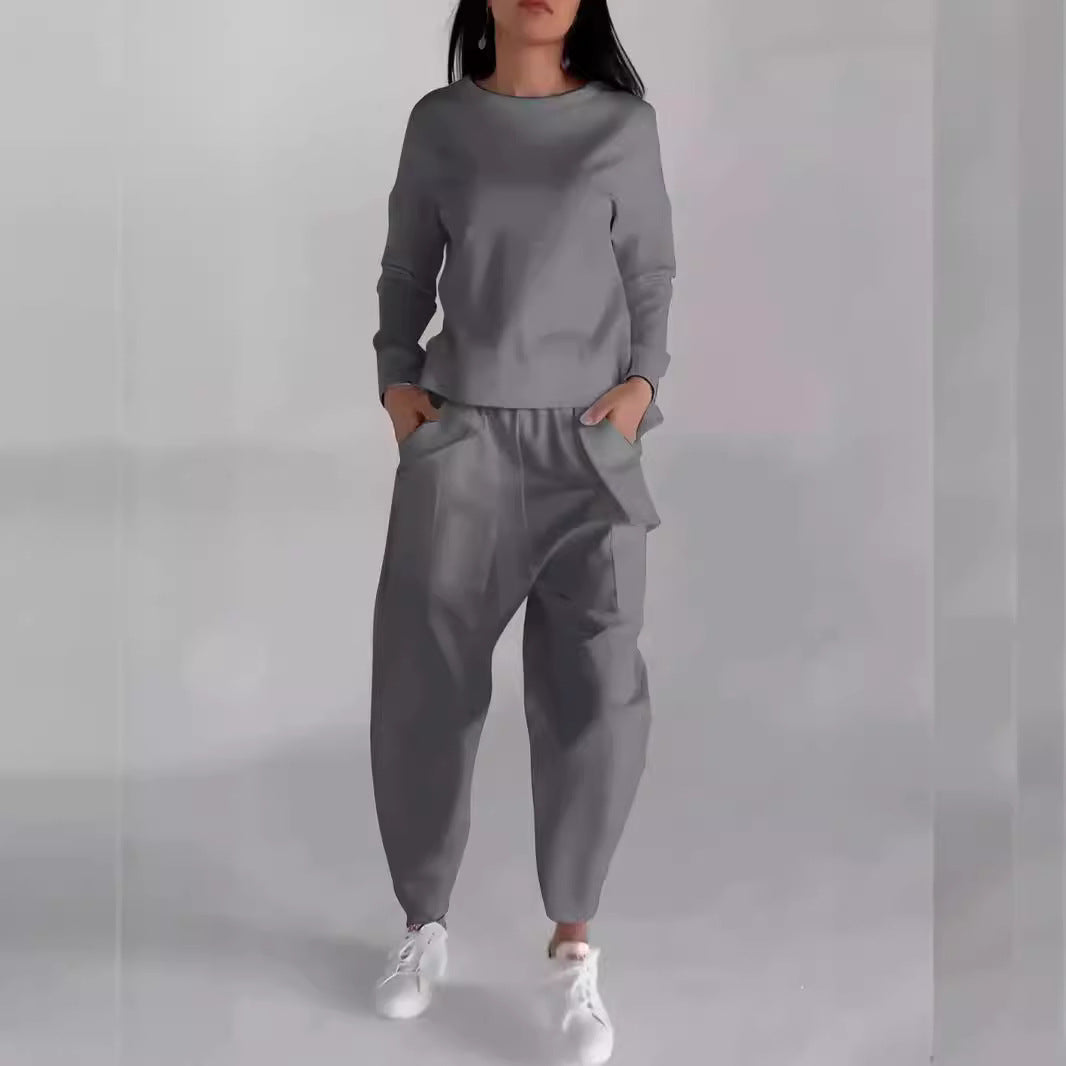 Damen Jogginganzug Bequem Sportlich