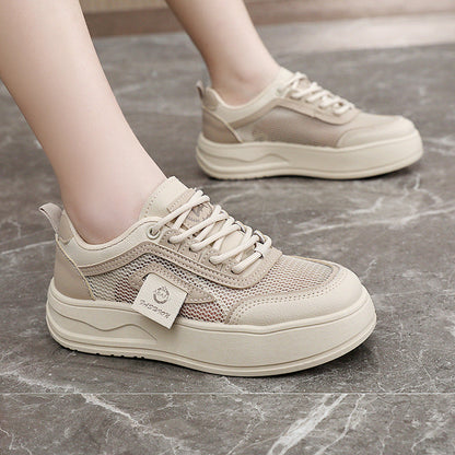 Damen Sneakers Sportlich Atmungsaktiv Mit Dämpfung