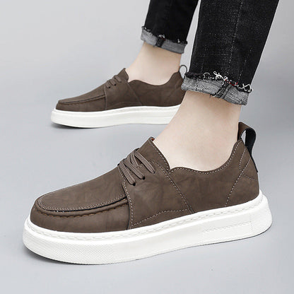 Damen Leder Sneaker Sportlich Chic Modern