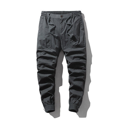 Herren Cargo-Hose Elastisch Praktisch Seitenfächer