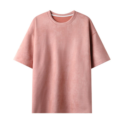 Herren Oversized T-Shirt Weich Bequem Groß
