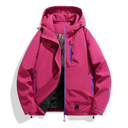 Herren Outdoor-Jacke Wasserdicht Funktionell Modern