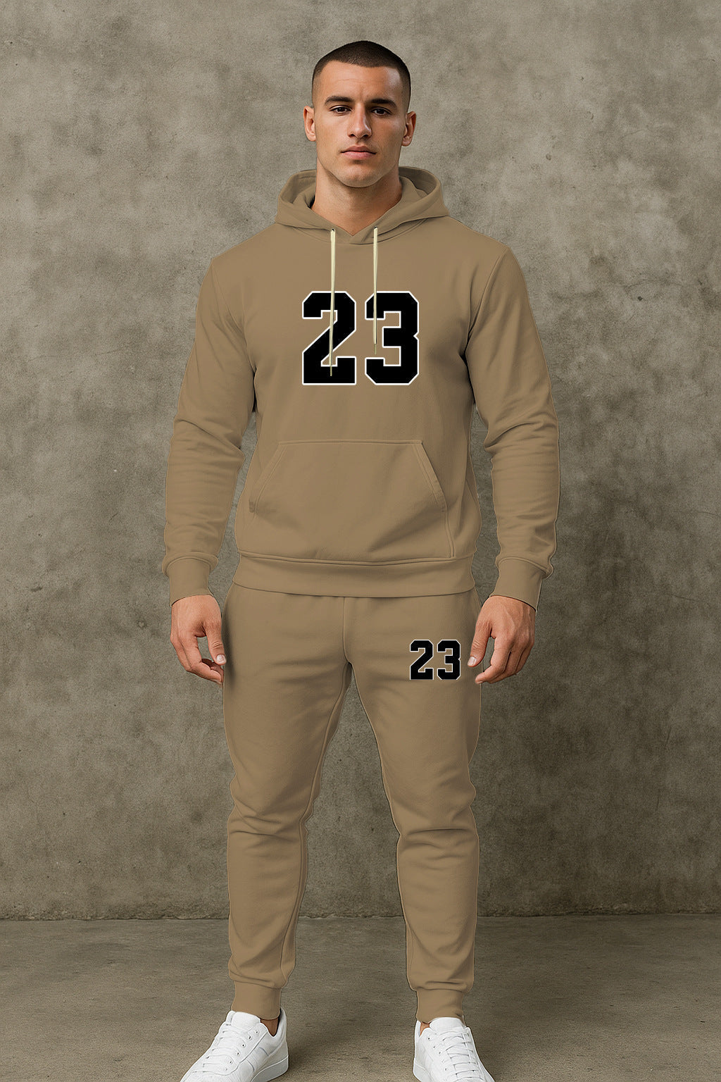 Herren Sportanzug Modern mit Grafikdesign Großstadt Style