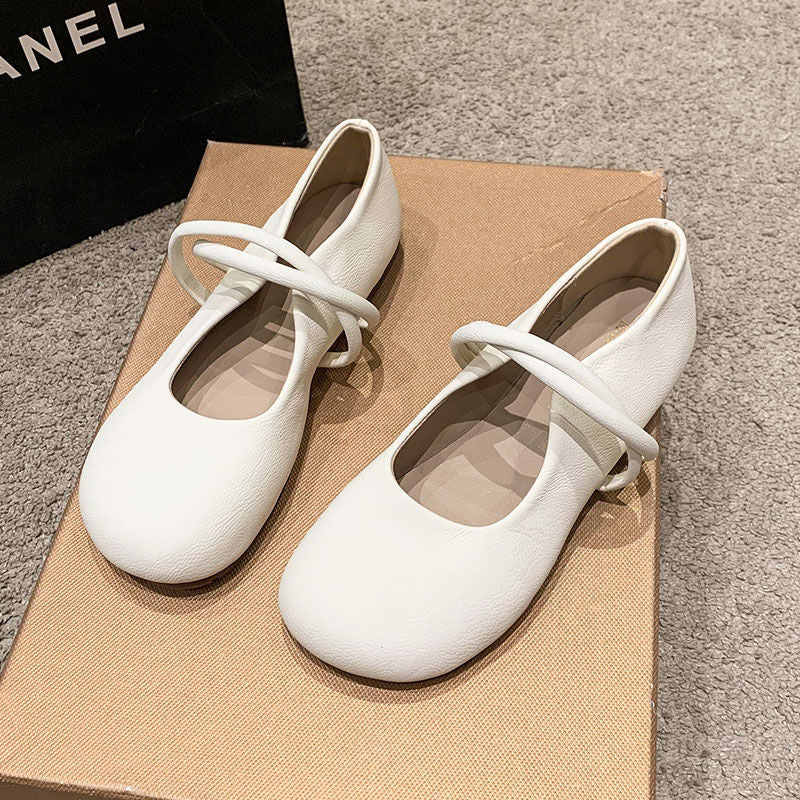 Damen Ballerinas Schuhe Elegantes Design mit Schleife