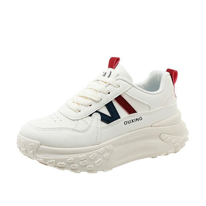 Damen Sneaker Chunky Sportlich Bequem Strapazierfähig