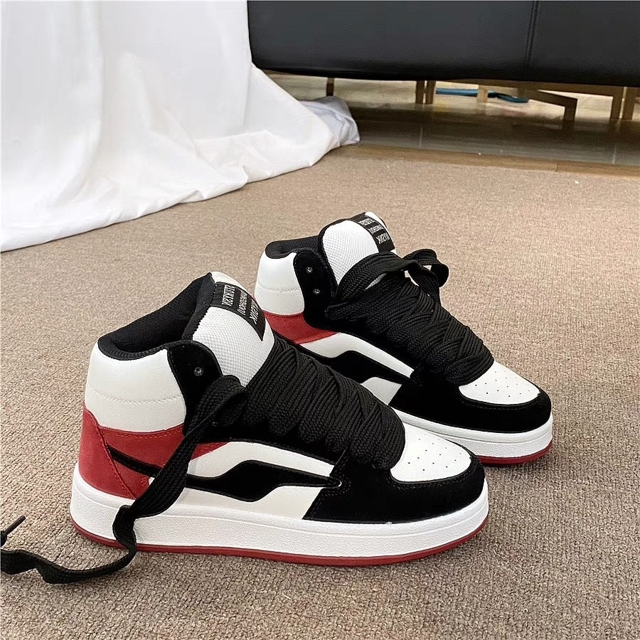 Damen Sneaker High-Top bequem strapazierfähig - BerlinGlamour