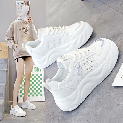 Damen Sneaker Hochzeit Sohle Sportlich Trendy - BerlinGlamour