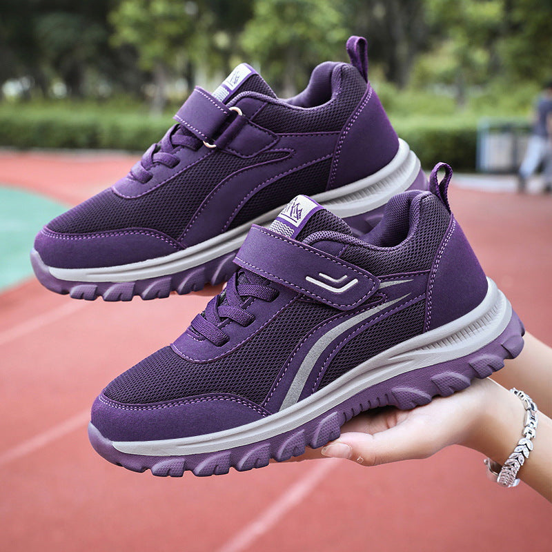 Damen Sportschuhe Atmungsaktiv Klettverschluss Größe Verstellbar