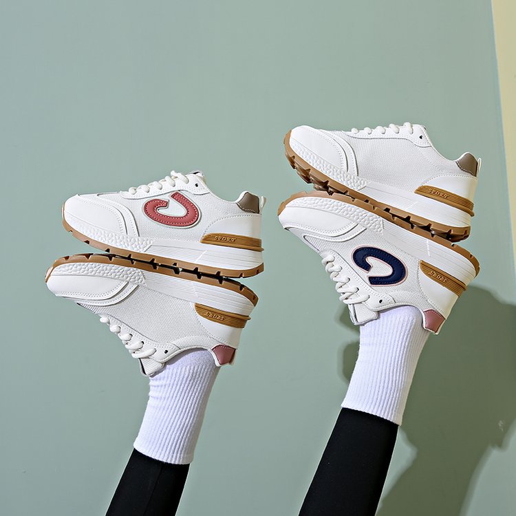Damen Sneaker atmungsaktiv Komfort Sohle Modisch