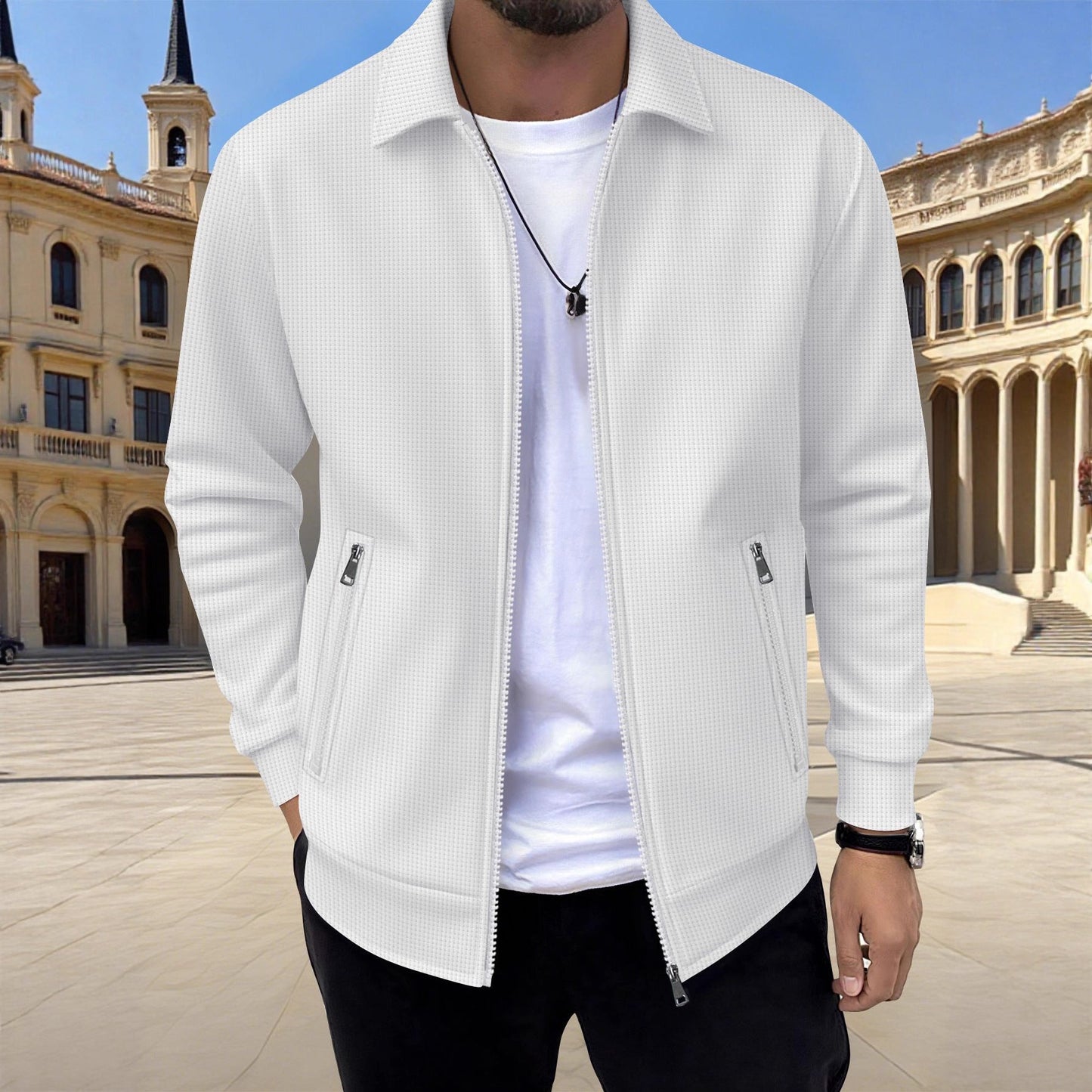 Herren Übergangsjacke Modisch Slim Fit Berlin Style - BerlinGlamour