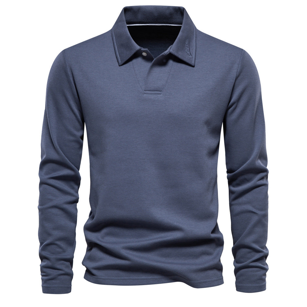 Herren Poloshirt Langarm atmungsaktiv Modern Berlin