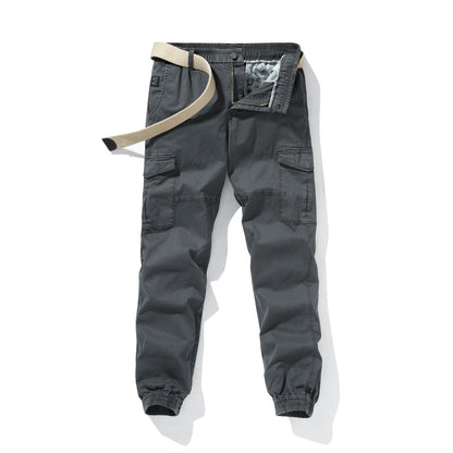Herren Cargo-Hose Elastisch Verstellbar Bequem