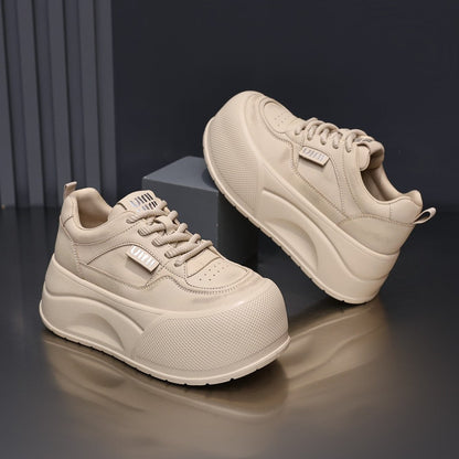 Damen Sneaker Hoch Plattform Schuhe Bequem